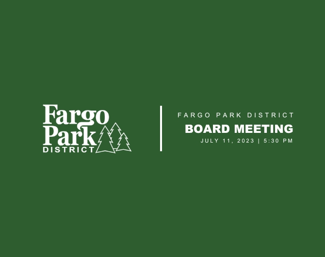 Park Board Meeting July Agenda 2023 Fargo Parks
